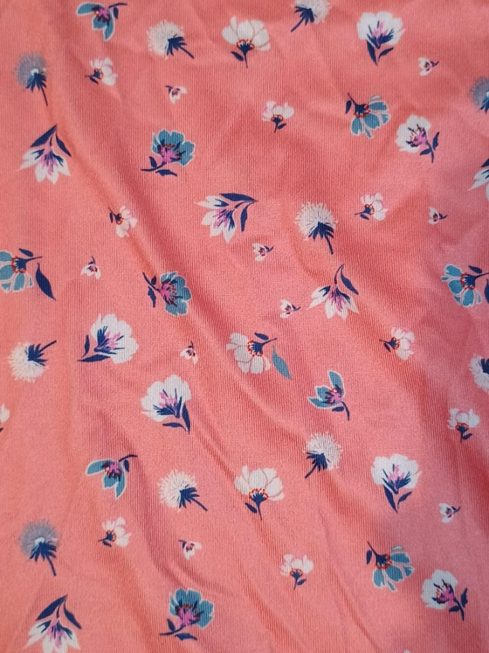Con.Struct/Polo Shirt/Mens Medium/Pink Coral Floral/Golf Preppy Athleisure Polo - Picture 3 of 8